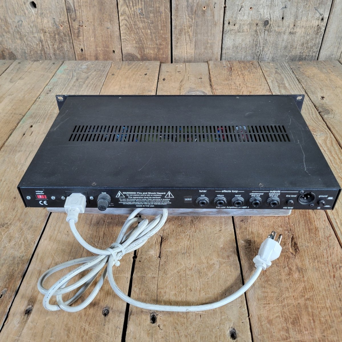Demeter Amplification HBP-1 Tube Bass Preamp - Mahar's Vintage Guitars