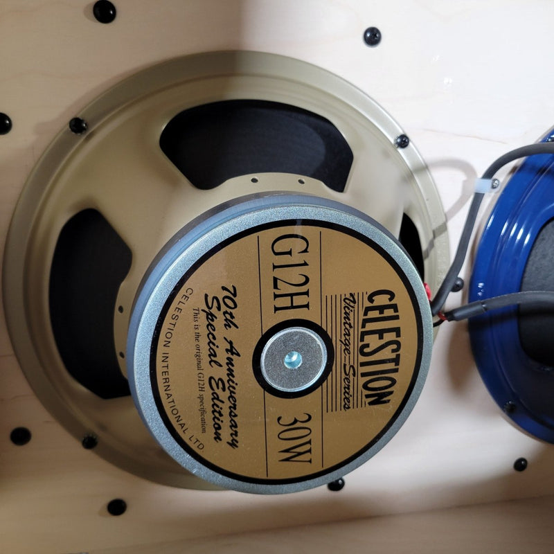 Divided by 13 2x12F Cabinet 2025 – Dual 12" with Celestion G12H & G12B Speakers - Mahar's Vintage Guitars