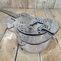 Dobro 1977 Model 36-1 The Rose Engraved Brass Body w/ Original Case Excellent - Mahar's Vintage Guitars