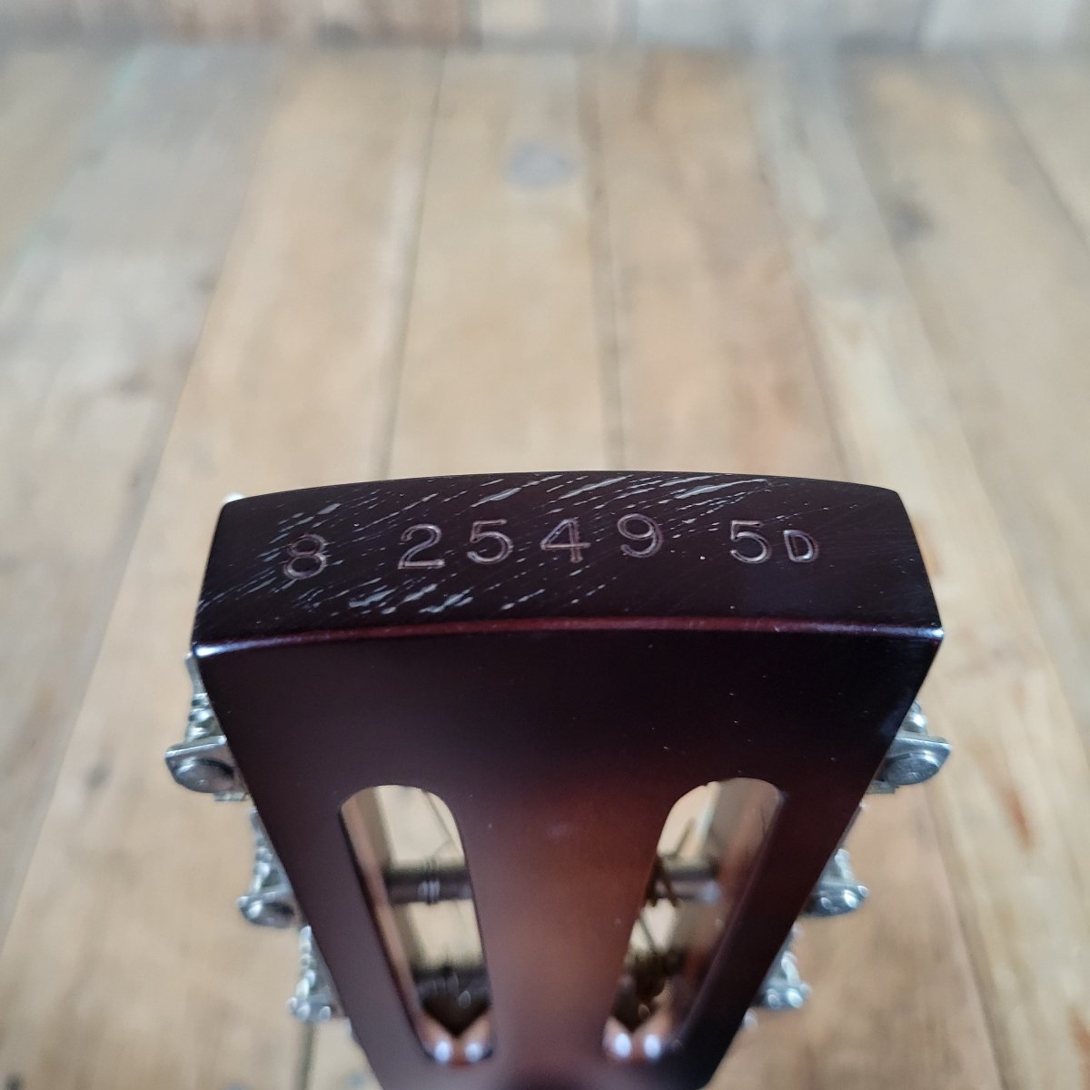 Dobro Model 66B Squareneck Resonator 1985 Sandblasted Birch With Case - Mahar's Vintage Guitars