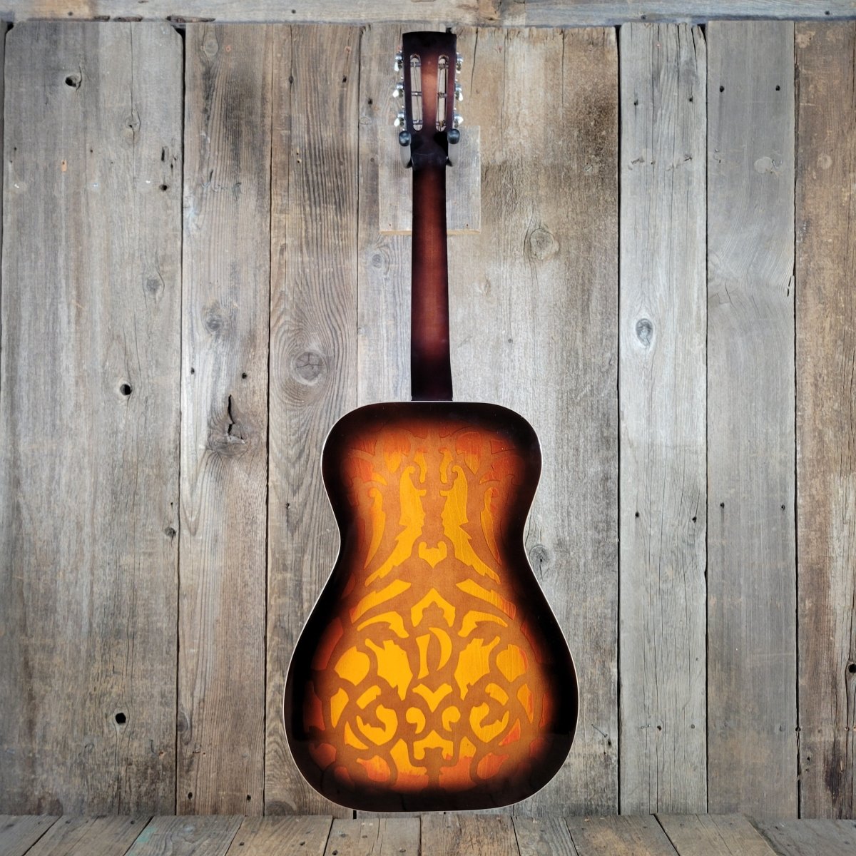 Dobro Model 66B Squareneck Resonator 1985 Sandblasted Birch With Case - Mahar's Vintage Guitars