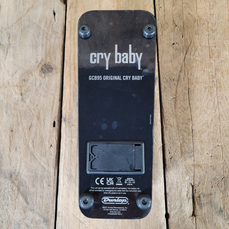 Dunlop Cry Baby GCB95 Wah Pedal Like New - Mahar's Vintage Guitars
