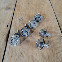 Dunlop Straplocks 3 Pairs — Lightly Used, 2 Pairs Complete - Mahar's Vintage Guitars