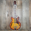Eastwood Airline H78 Deluxe Reissue – Semi - Hollow Electric Guitar with Gold Foil Pickups - Mahar's Vintage Guitars