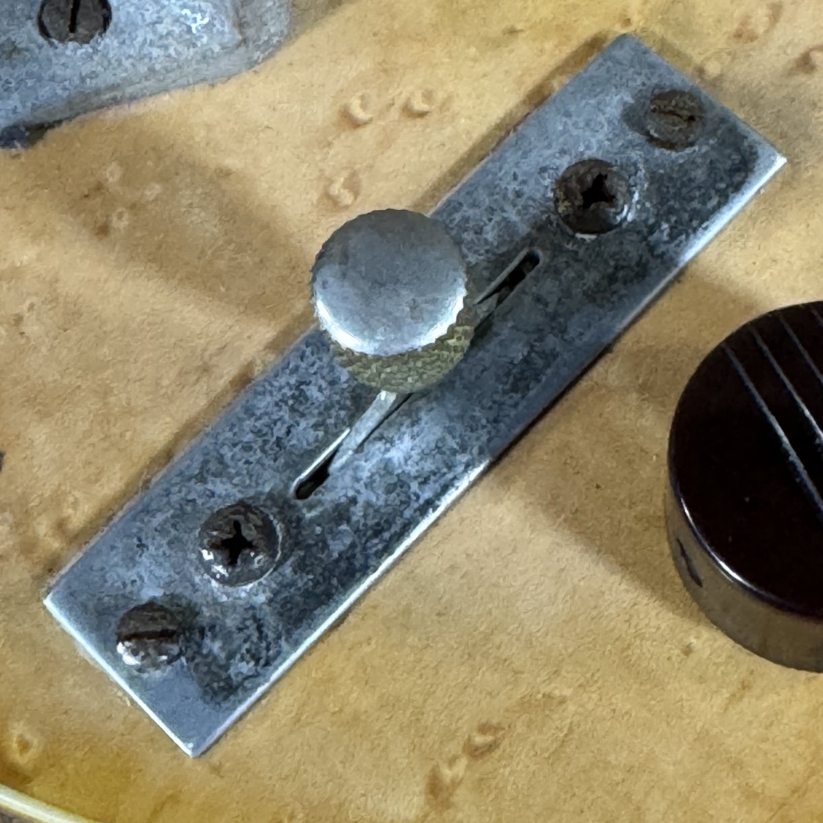 Ed Elliott Bench Copy of the TK Smith Tarver Bigsby Mandolin TK