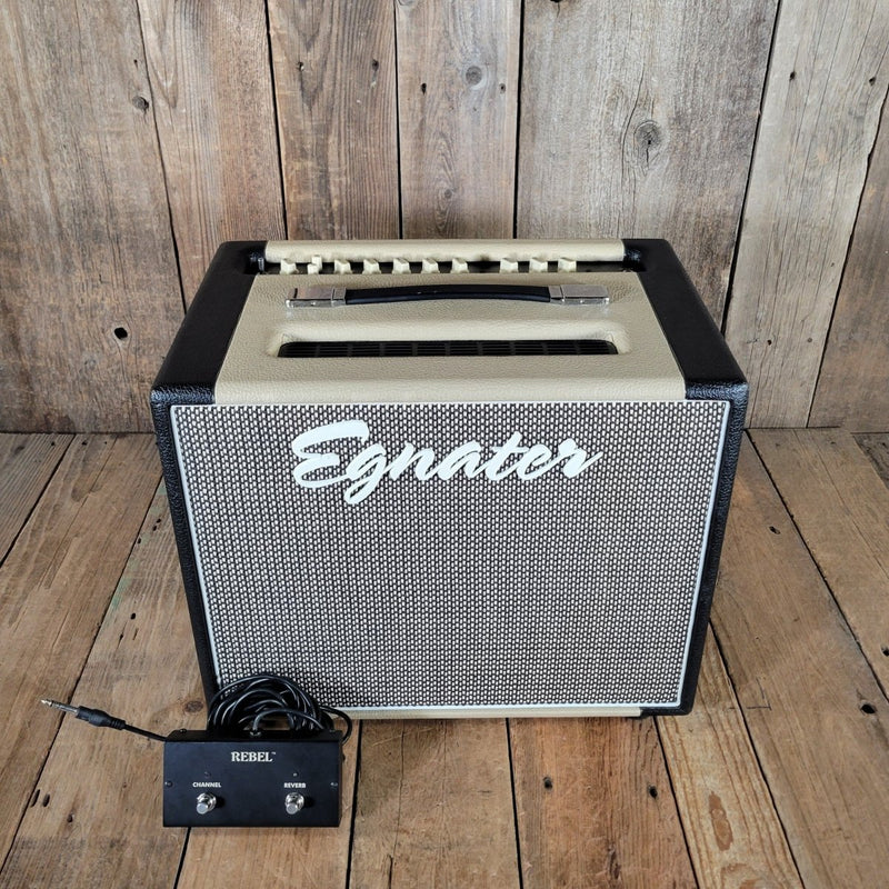 Egnater Rebel 30 Combo Amplifier – Versatile All - Tube 1x12" Guitar Amp with EL84/6V6 Power - Mahar's Vintage Guitars