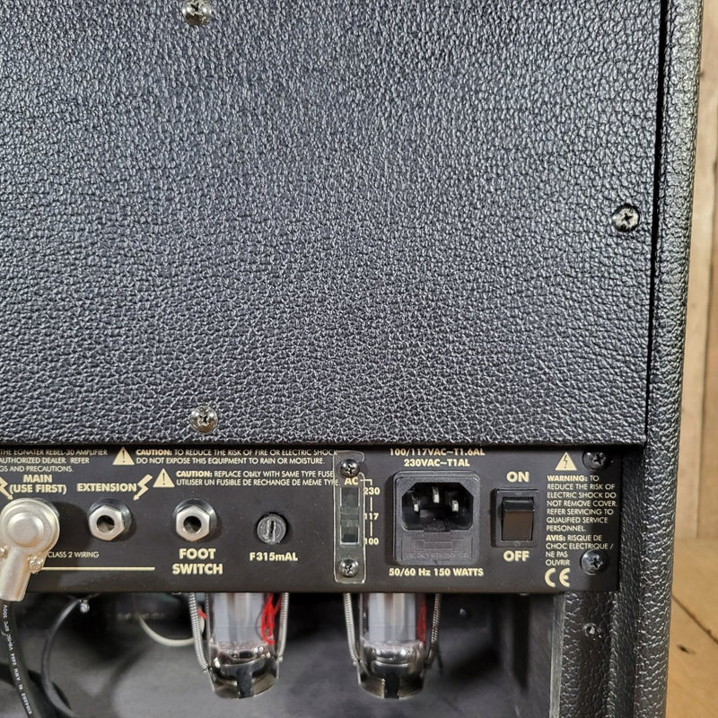 Egnater Rebel 30 Combo Amplifier – Versatile All - Tube 1x12" Guitar Amp with EL84/6V6 Power - Mahar's Vintage Guitars