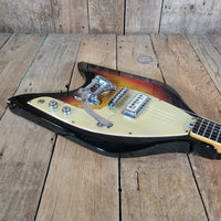 EKO Rocket Rokes Model VI Sunburst 1960s – Vintage Italian Electric Guitar with Original Case - Mahar's Vintage Guitars