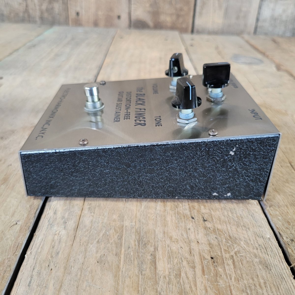 Electro - Harmonix 1972 Black Finger Sustainer Pedal Near Mint - Mahar's Vintage Guitars