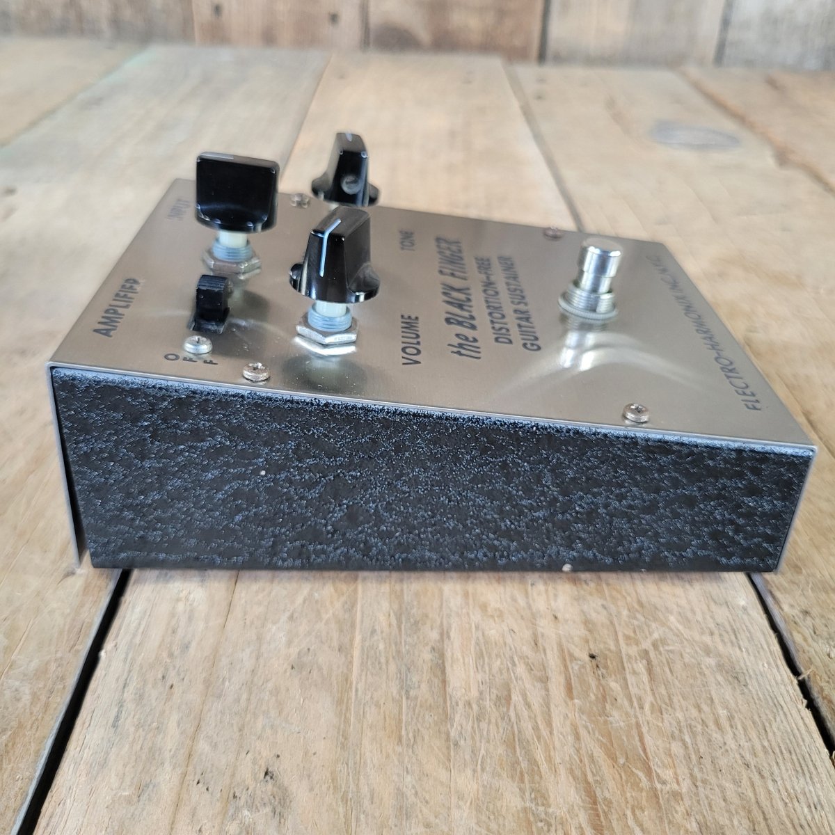 Electro - Harmonix 1972 Black Finger Sustainer Pedal Near Mint - Mahar's Vintage Guitars