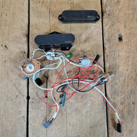 EMG FT & RT Telecaster Pickup Set Black — Complete Harness 2007 - Mahar's Vintage Guitars