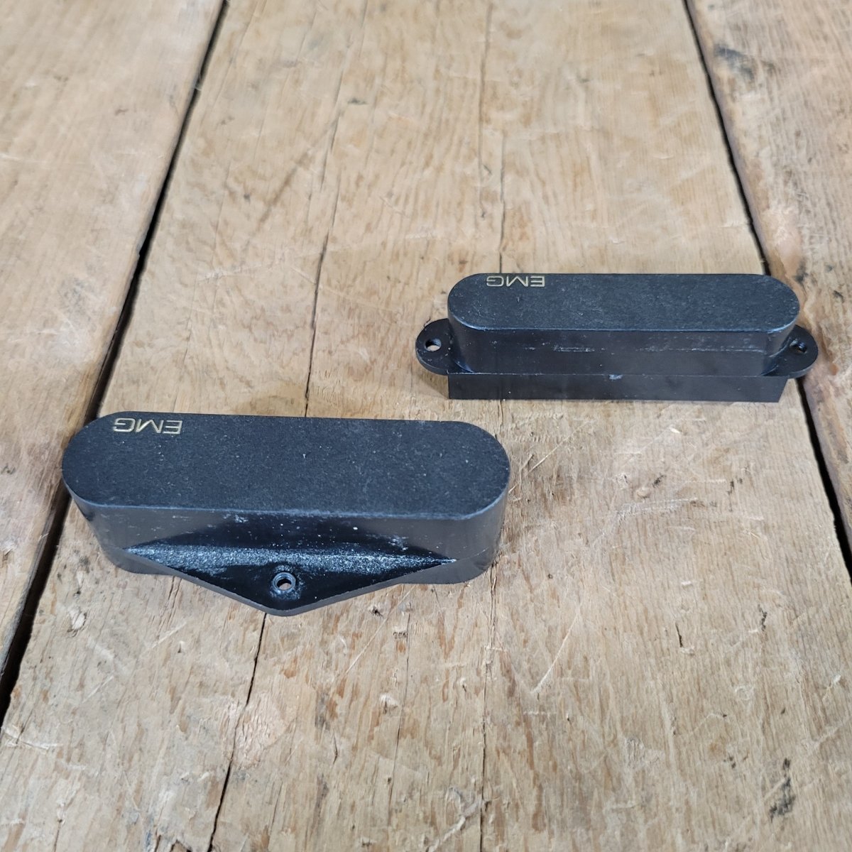 EMG FT & RT Telecaster Pickup Set Black — Complete Harness 2007 - Mahar's Vintage Guitars