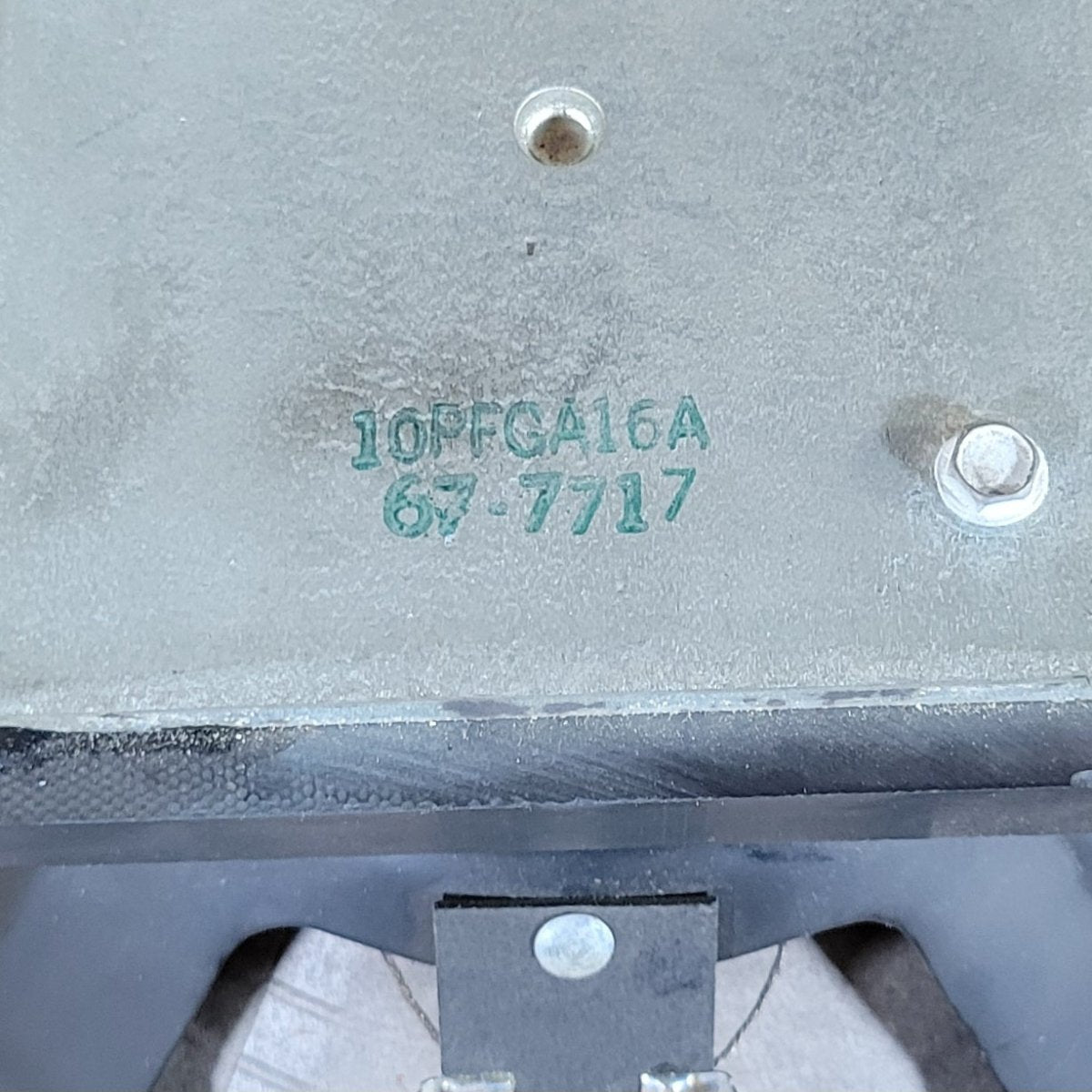 Eminence 10" 16 Ohm Speaker 10PFGA16A - Code 67 - 7717 1977 - Mahar's Vintage Guitars