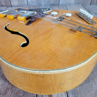 Epiphone 1953 Zephyr Emperor Regent Blonde New York Pickups - Mahar's Vintage Guitars
