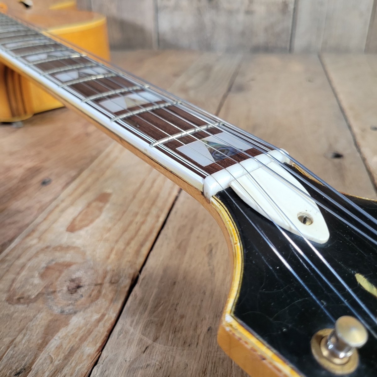 Epiphone 1953 Zephyr Emperor Regent Blonde New York Pickups - Mahar's Vintage Guitars