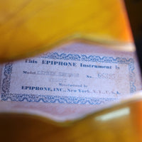 Epiphone 1953 Zephyr Emperor Regent Blonde New York Pickups - Mahar's Vintage Guitars