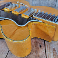 Epiphone 1953 Zephyr Emperor Regent Blonde New York Pickups - Mahar's Vintage Guitars