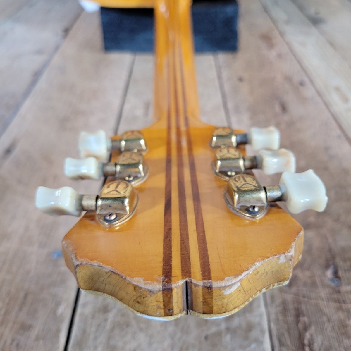 Epiphone 1953 Zephyr Emperor Regent Blonde New York Pickups - Mahar's Vintage Guitars