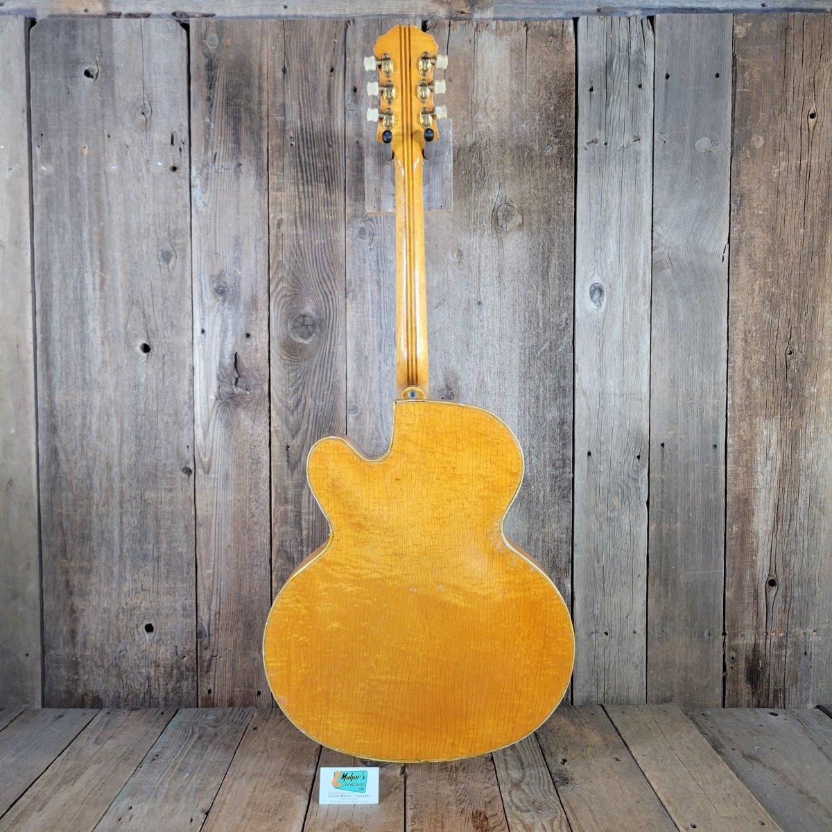 Epiphone 1953 Zephyr Emperor Regent Blonde New York Pickups - Mahar's Vintage Guitars