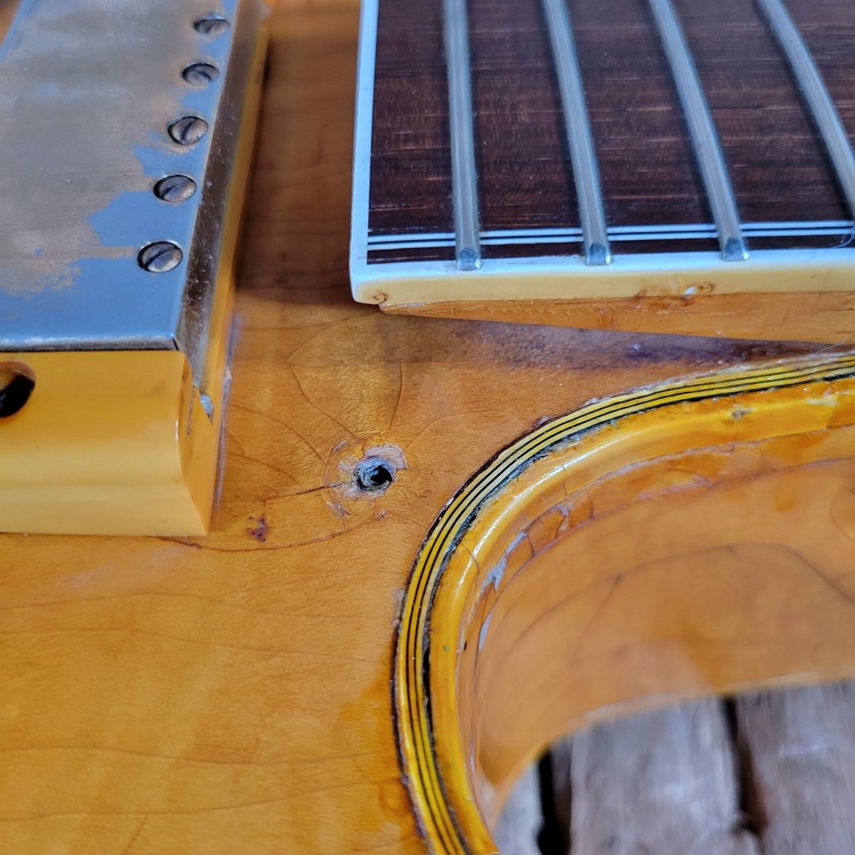 Epiphone 1953 Zephyr Emperor Regent Blonde New York Pickups - Mahar's Vintage Guitars