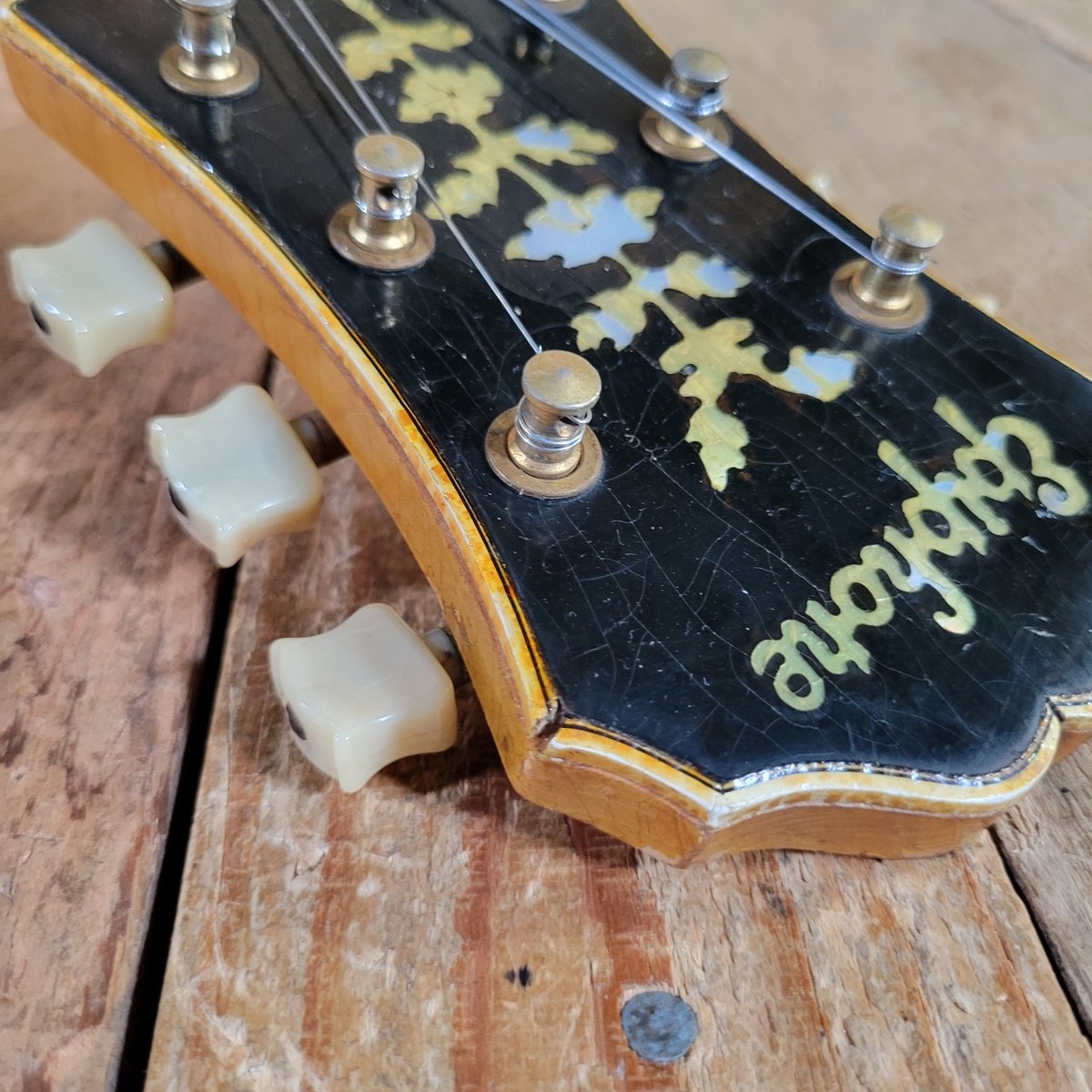 Epiphone 1953 Zephyr Emperor Regent Blonde New York Pickups - Mahar's Vintage Guitars