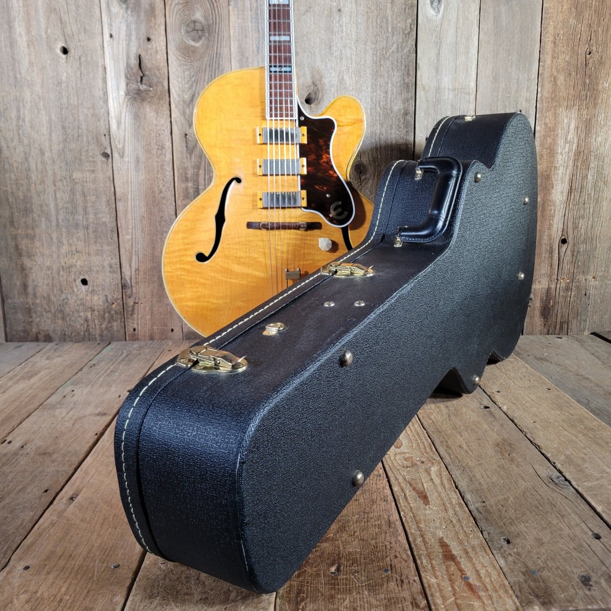 Epiphone 1953 Zephyr Emperor Regent Blonde New York Pickups - Mahar's Vintage Guitars