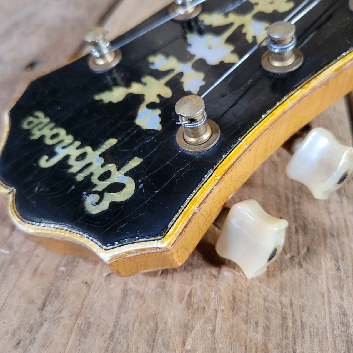 Epiphone 1953 Zephyr Emperor Regent Blonde New York Pickups - Mahar's Vintage Guitars
