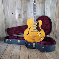 Epiphone 1953 Zephyr Emperor Regent Blonde New York Pickups - Mahar's Vintage Guitars