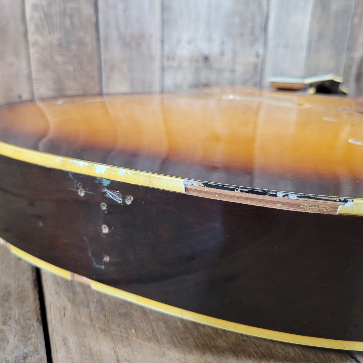 Epiphone 1968 E - 252 Broadway Archtop Husk Project Poor - Mahar's Vintage Guitars