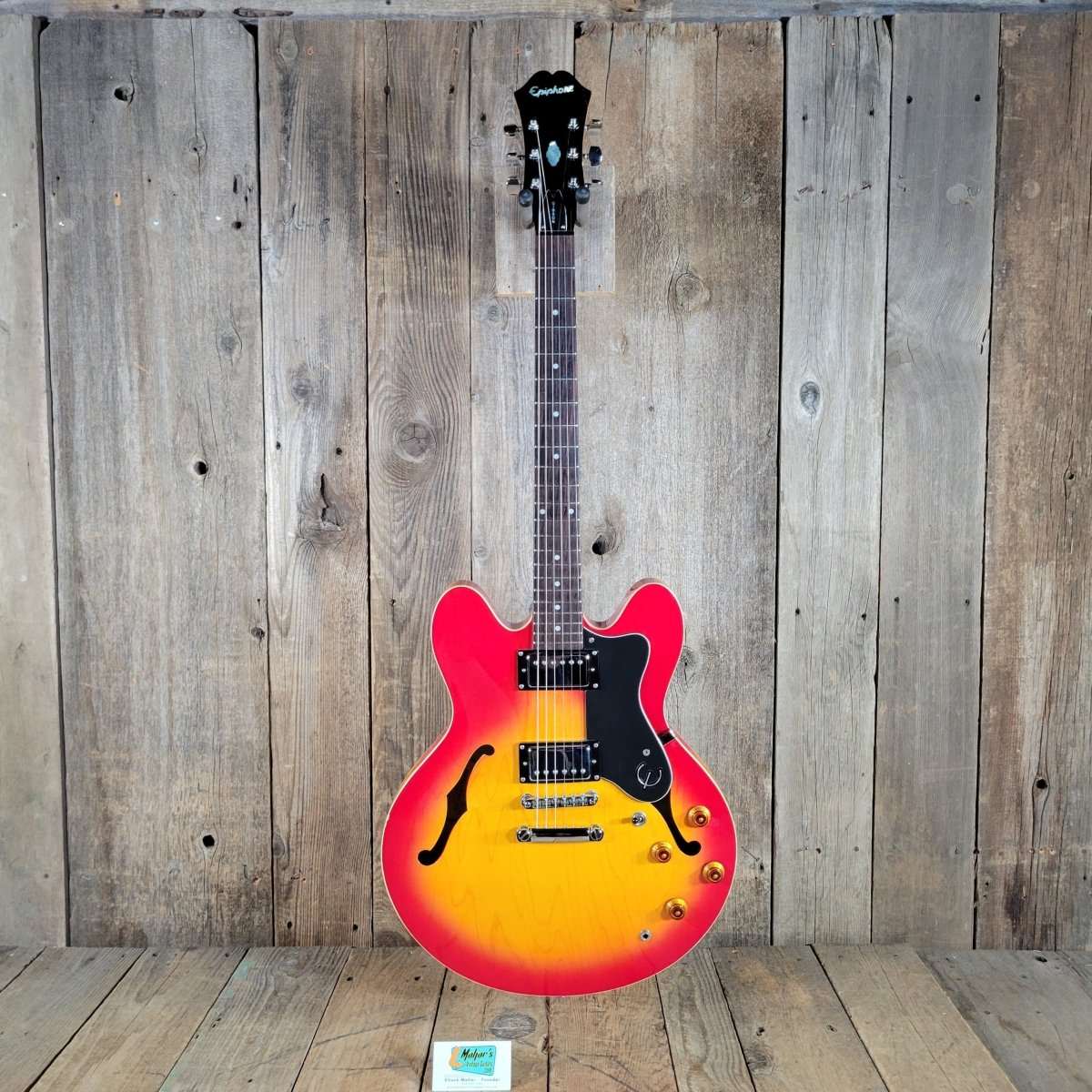 Epiphone 1999 DOT ES - 335 Reissue Cherry Sunburst MIK Near Mint - Mahar's Vintage Guitars