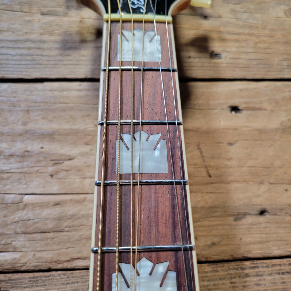 Epiphone 2025 J-200 Studio Blonde w/ Factory Fishman Pickup, No Case, Near Mint - Mahar's Vintage Guitars
