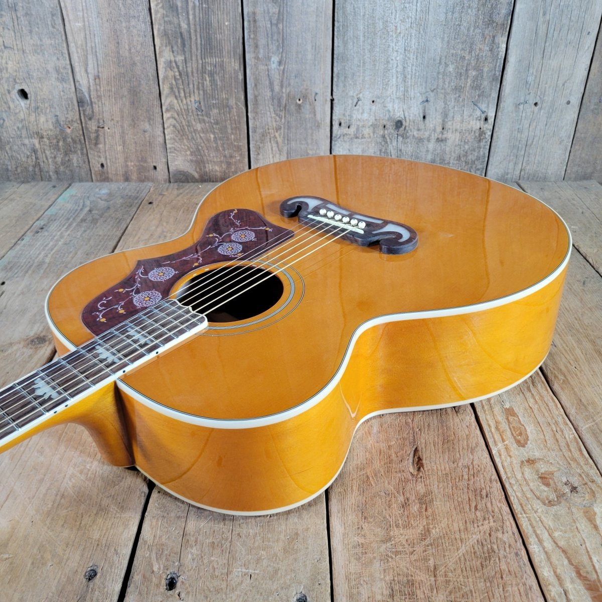 Epiphone 2025 J-200 Studio Blonde w/ Factory Fishman Pickup, No Case, Near Mint - Mahar's Vintage Guitars