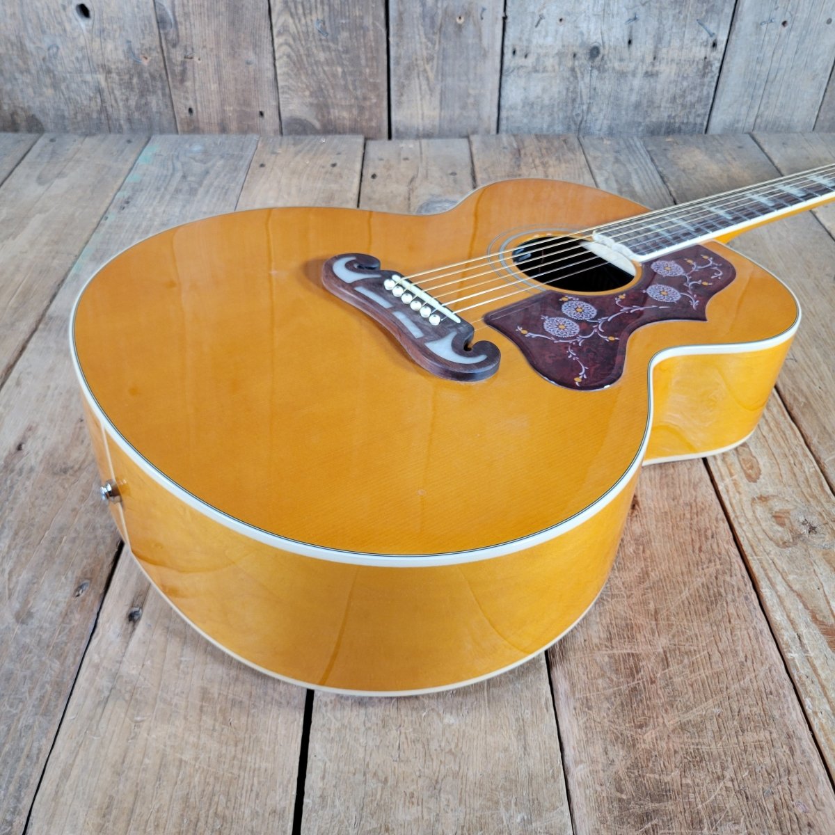 Epiphone 2025 J-200 Studio Blonde w/ Factory Fishman Pickup, No Case, Near Mint - Mahar's Vintage Guitars