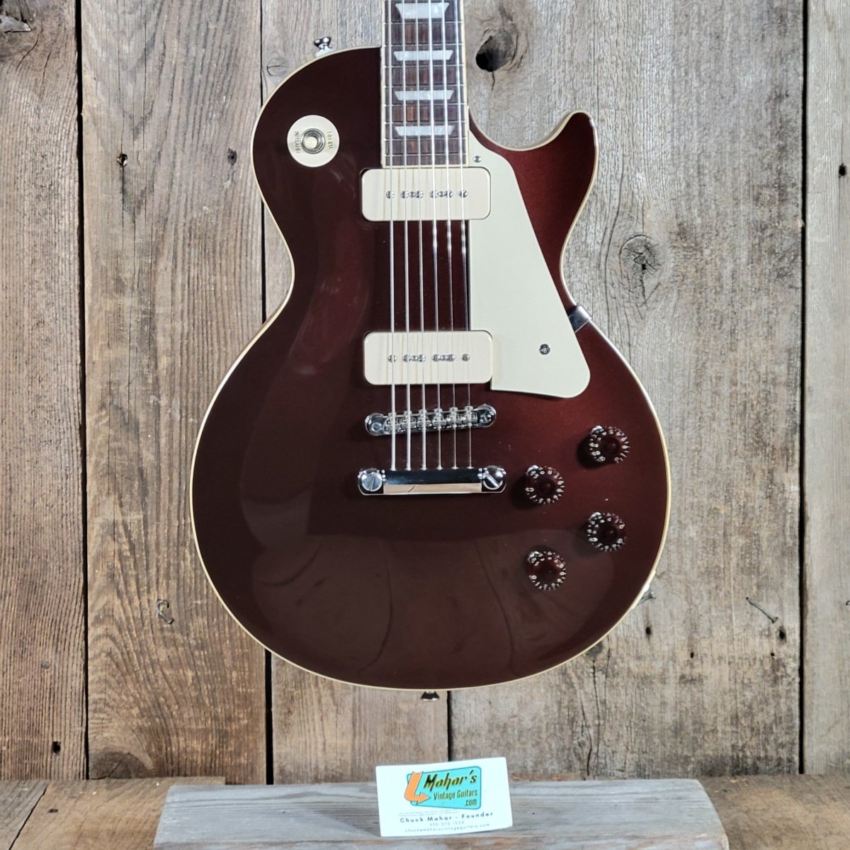 Epiphone 2025 Les Paul Standard 1955 Joe Bonamassa Copper Iridescent, Excellent - Mahar's Vintage Guitars
