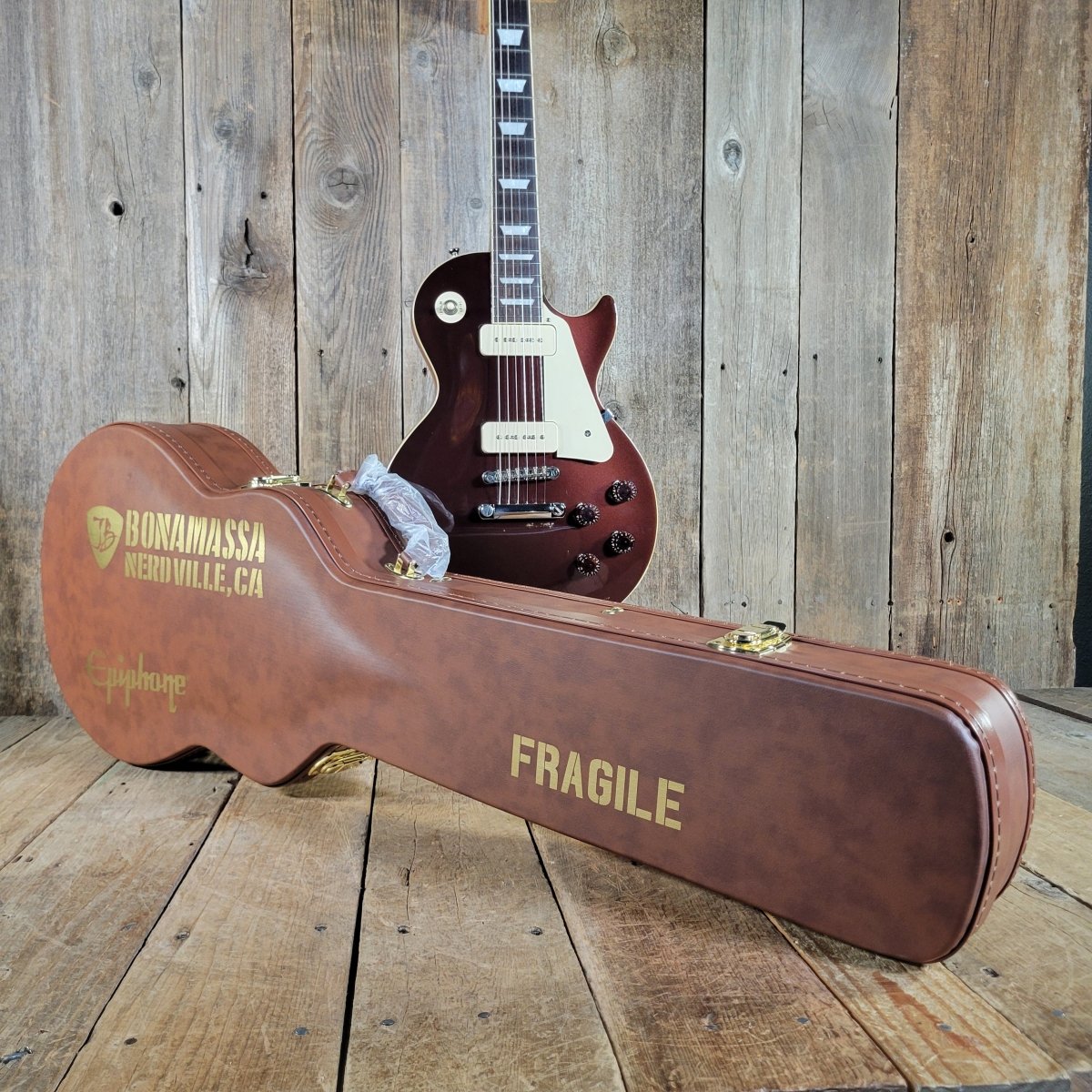 Epiphone 2025 Les Paul Standard 1955 Joe Bonamassa Copper Iridescent, Excellent - Mahar's Vintage Guitars