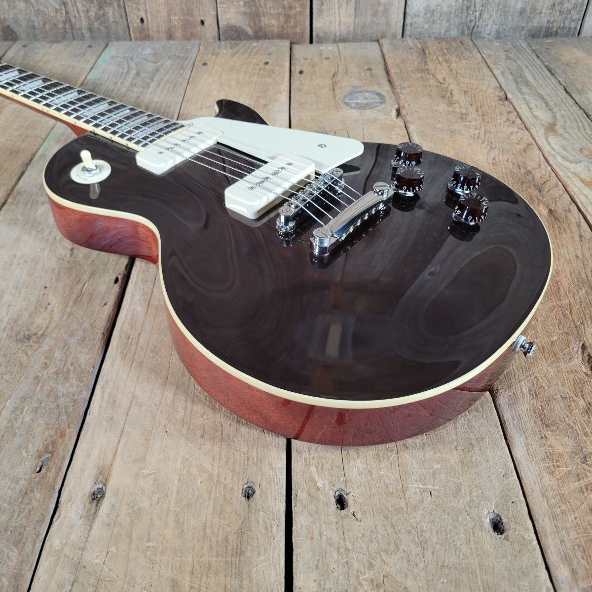 Epiphone 2025 Les Paul Standard 1955 Joe Bonamassa Copper Iridescent, Excellent - Mahar's Vintage Guitars