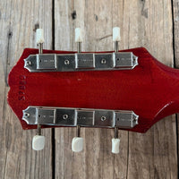 Epiphone Coronet SB - 533 1962 Cherry Red with Hang Tag 1960s Vintage For Sale - Mahar's Vintage Guitars