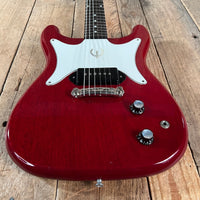 Epiphone Coronet SB - 533 1962 Cherry Red with Hang Tag 1960s Vintage For Sale - Mahar's Vintage Guitars