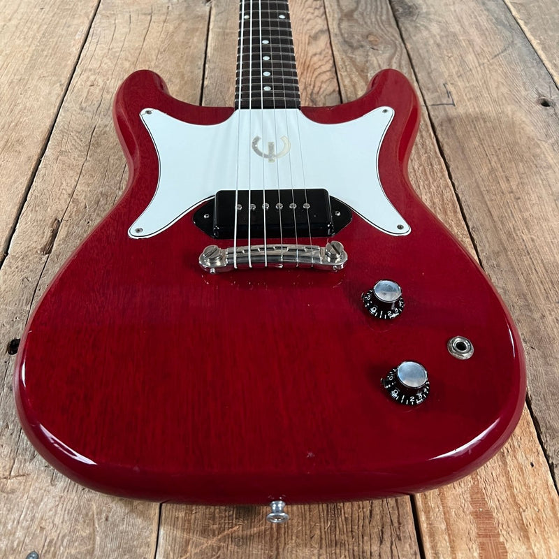 Epiphone Coronet SB - 533 1962 Cherry Red with Hang Tag 1960s Vintage For Sale - Mahar's Vintage Guitars