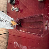 Epiphone Coronet SB - 533 1962 Cherry Red with Hang Tag 1960s Vintage For Sale - Mahar's Vintage Guitars