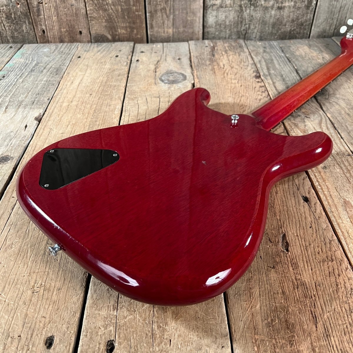 Epiphone Coronet SB - 533 1962 Cherry Red with Hang Tag 1960s Vintage For Sale - Mahar's Vintage Guitars