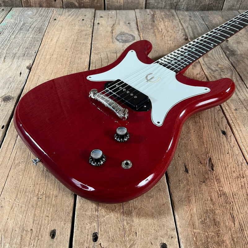 Epiphone Coronet SB - 533 1962 Cherry Red with Hang Tag 1960s Vintage For Sale - Mahar's Vintage Guitars