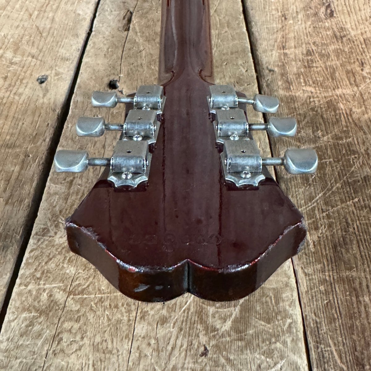 Epiphone E230TD Casino 1967 Sparkling Burgundy Vintage Custom Color Electric Guitar - Mahar's Vintage Guitars