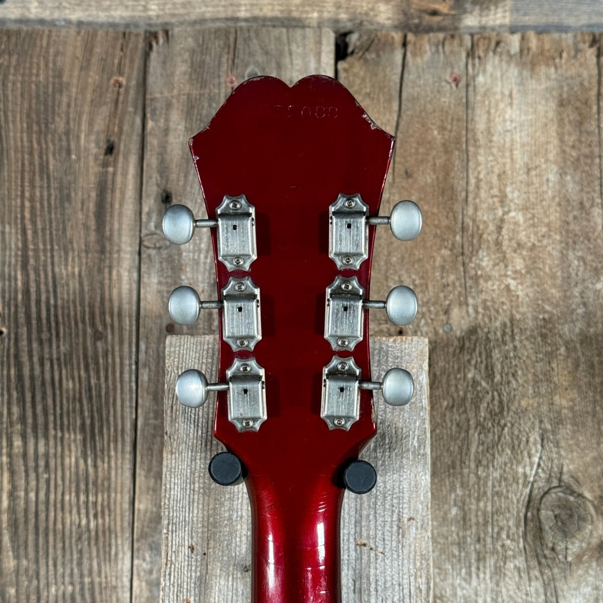 Epiphone E230TD Casino 1967 Sparkling Burgundy Vintage Custom Color Electric Guitar - Mahar's Vintage Guitars