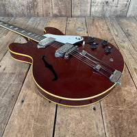 Epiphone E230TD Casino 1967 Sparkling Burgundy Vintage Custom Color Electric Guitar - Mahar's Vintage Guitars