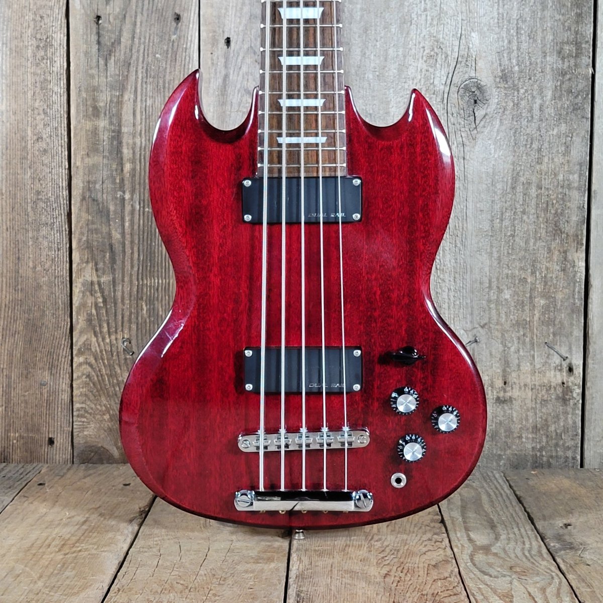 Epiphone EB - 35 5 - String Bass Guitar 2000 – Mahogany Body, Dual Humbuckers, Long Scale - Mahar's Vintage Guitars