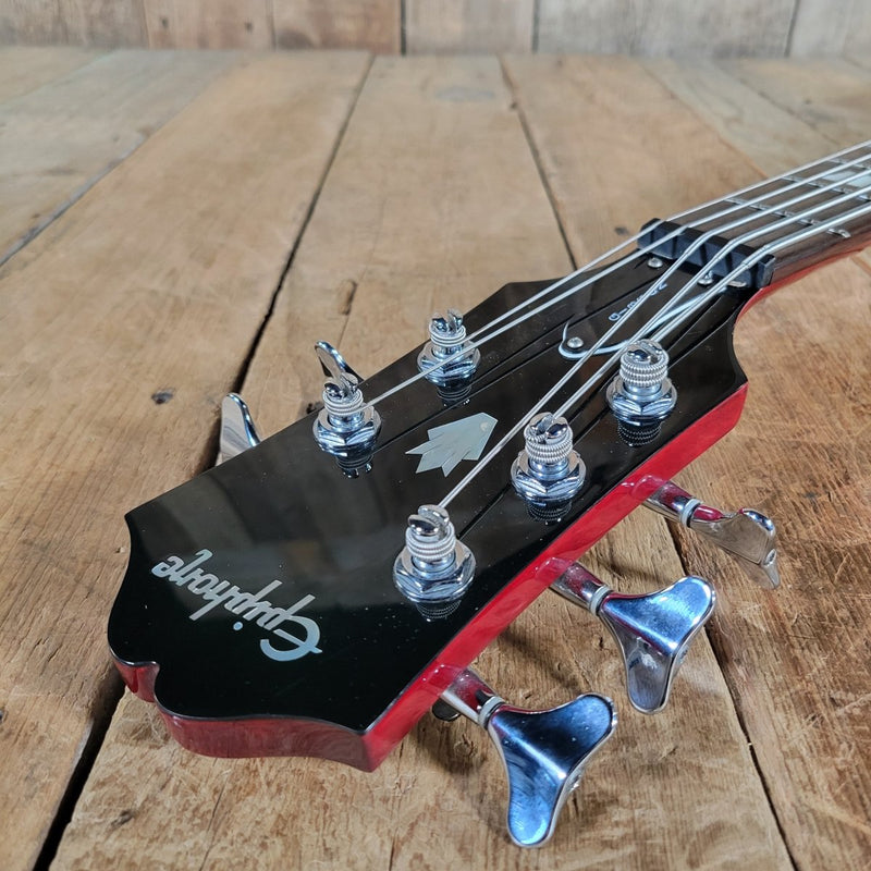 Epiphone EB - 35 5 - String Bass Guitar 2000 – Mahogany Body, Dual Humbuckers, Long Scale - Mahar's Vintage Guitars