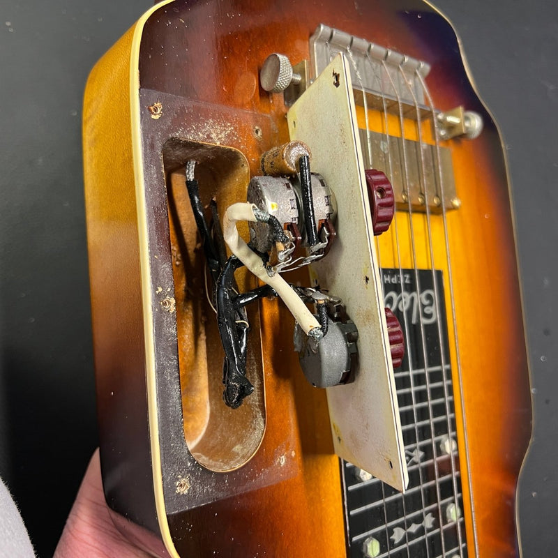 Epiphone Electar Zephyr Six String Lap Steel 1950's Sunburst - Mahar's Vintage Guitars
