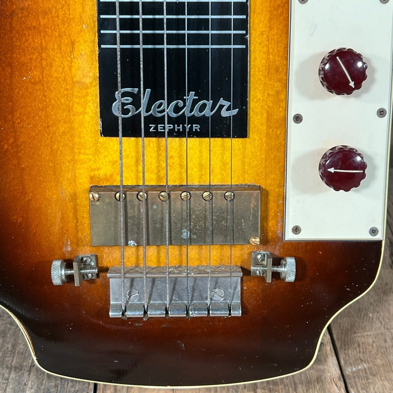 Epiphone Electar Zephyr Six String Lap Steel 1950's Sunburst - Mahar's Vintage Guitars