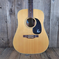 Epiphone FT - 145 1970s – Made in Japan, Vintage Acoustic with Original Hard Case - Mahar's Vintage Guitars